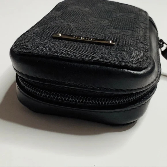 Gucci case - black canvas, pouch - Picture 7 of 13